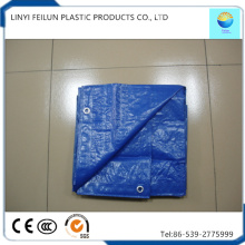 Waterproof Blue Tarp Sheet for Temporary Waterproof Building